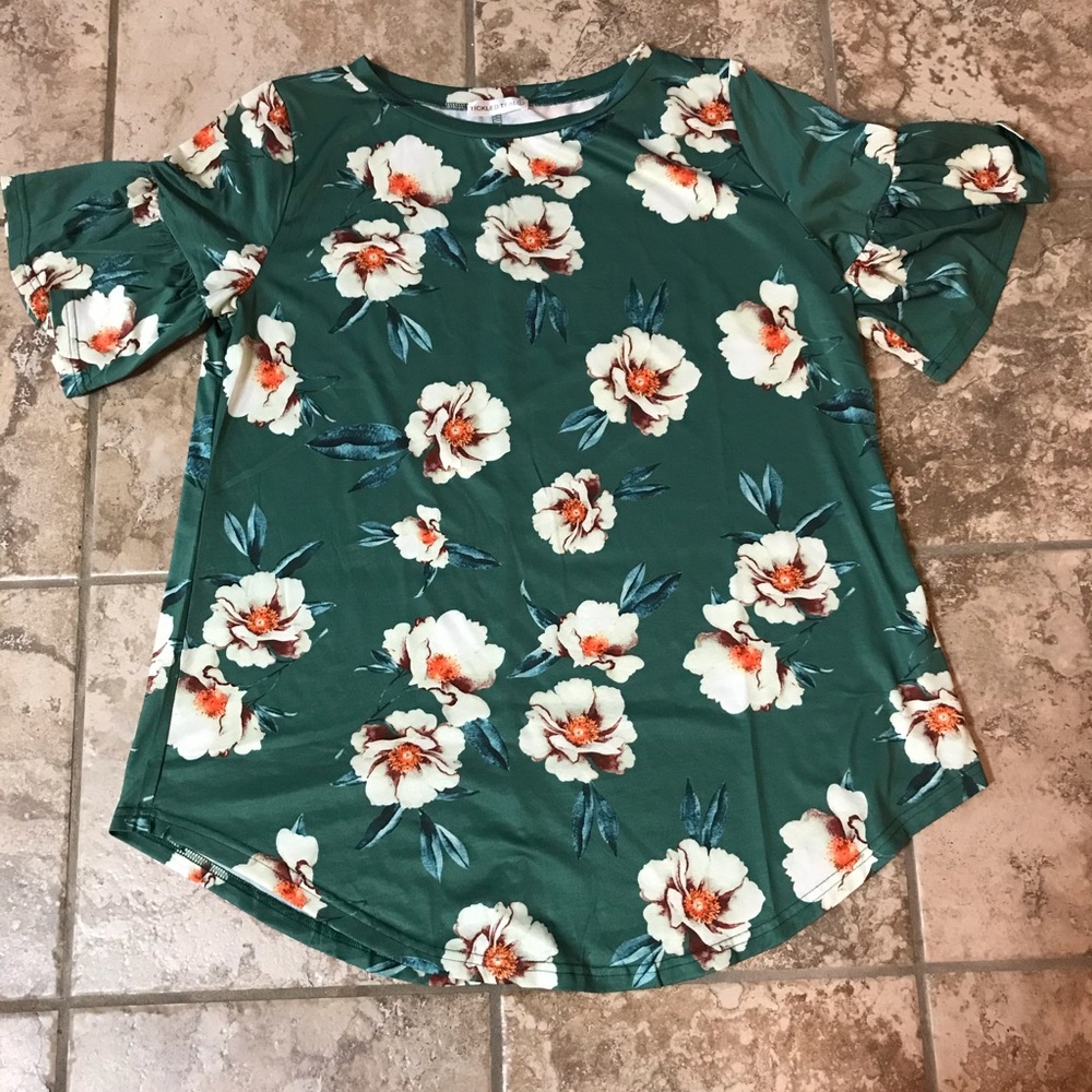 Dressy 3/4 Length Sleeve Shirt